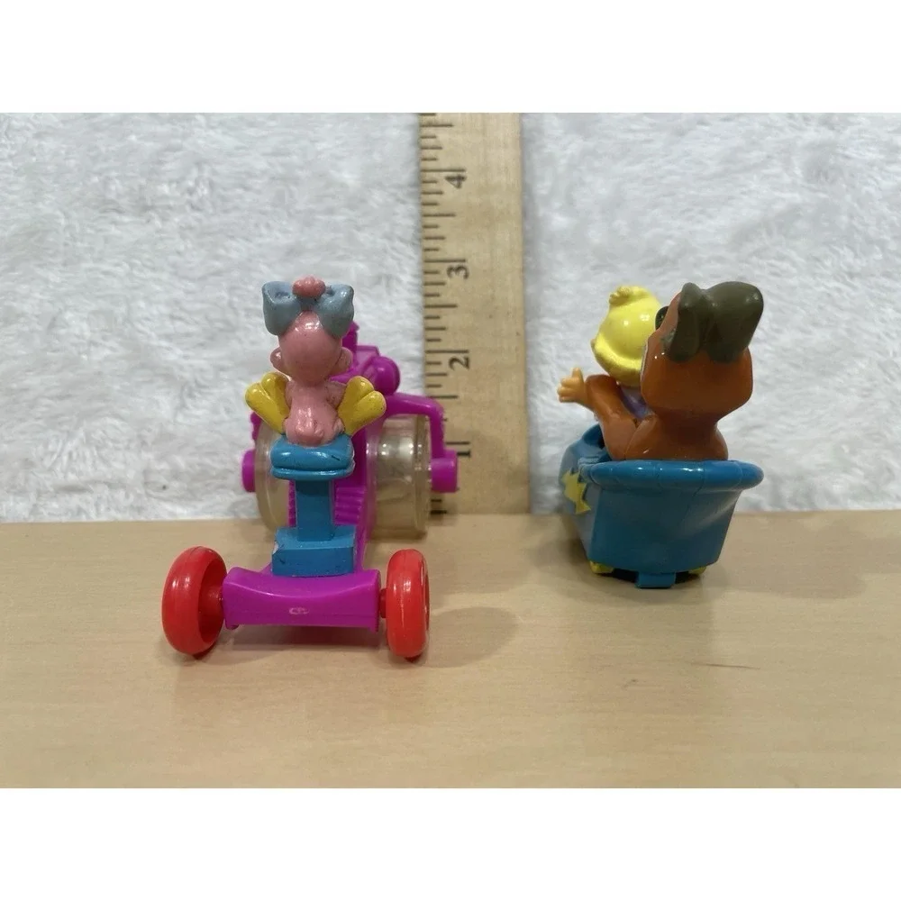 Vintage‎ 1993 Warner Bros Cartoon Vehicle Toys Lot of 2 Pullback/Push Cars